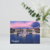 Zonnehoogte in Wenen Briefkaart (Staand voorkant)