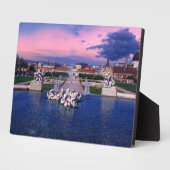 Zonnehoogte in Wenen Fotoplaat (Zijkant)