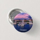 Zonnehoogte in Wenen Ronde Button 3,2 Cm (Voorkant /achterkant)