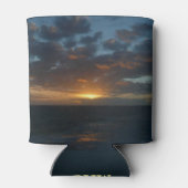 Zonnehoogte in Zee II Ocean Seascape Blikjeskoeler (Achterkant)