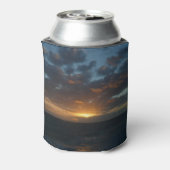 Zonnehoogte in Zee II Ocean Seascape Blikjeskoeler (Blikje Achterkant)
