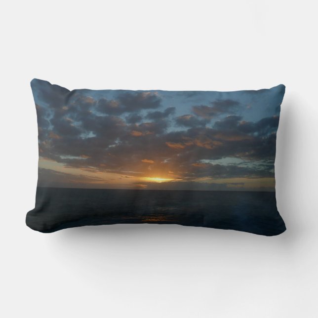 Zonnehoogte in Zee II Ocean Seascape Kussen (Voorkant)