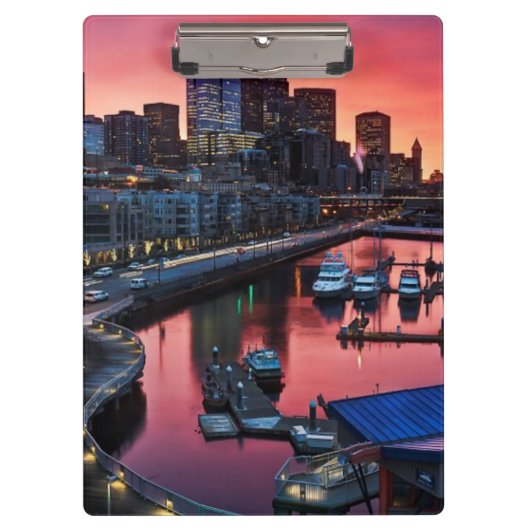 Zonnehoogte op pier 66, neerkijkend op de belkkleu klembord (Voorkant)