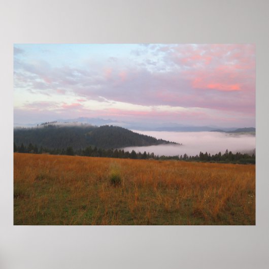 Zonnehoogte van pieniny poster (Voorkant)