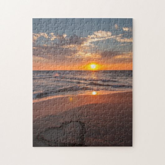 Zonnehoogte zand legpuzzel (Verticaal)