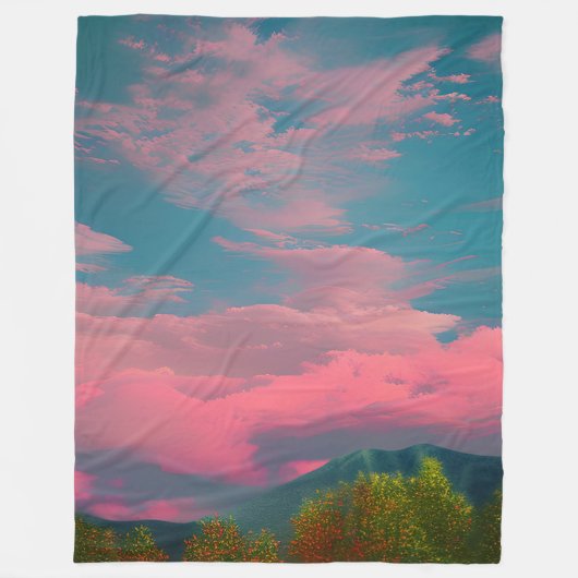 Zonnehuiden Fleece Deken (Voorkant)