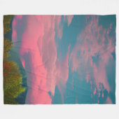 Zonnehuiden Fleece Deken (Voorkant (Horizontaal))