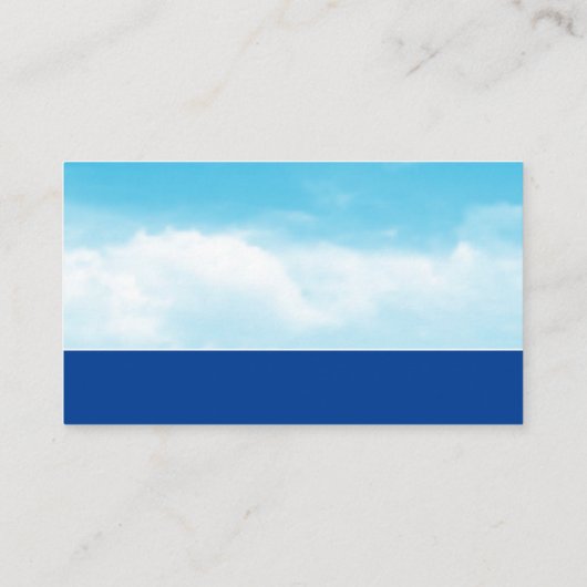 Zonnehuis Energie | Lucht Visitekaartje (Achterkant)