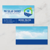 Zonnehuis Energie | Lucht Visitekaartje (Voorkant / Achterkant)
