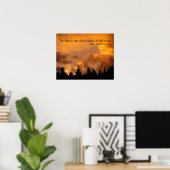 Zonnehuis in de Sierras Poster (Thuiskantoor)