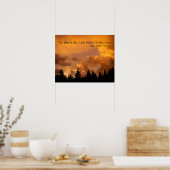 Zonnehuis in de Sierras Poster (Keuken)
