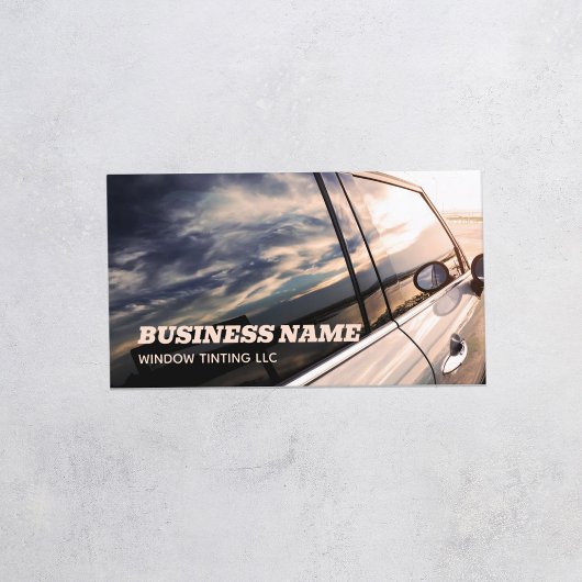 Zonneinktpatronen voor professionele auto's visitekaartje
