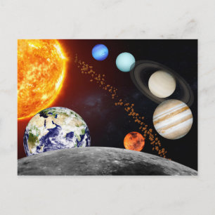 Zonneinstallatie Briefkaart
