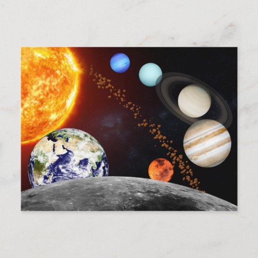Zonneinstallatie Briefkaart (Voorkant)