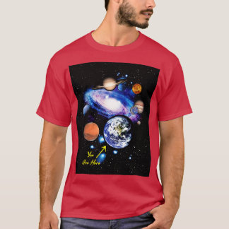 Zonneinstallatie Funny Planet Space Geek T-shirt