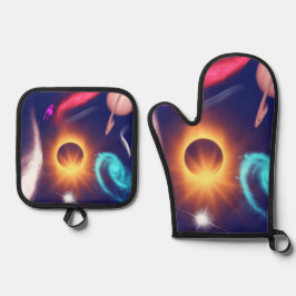 Zonneinstallatie Ovenwant & Pannenlap Set