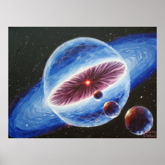 Zonneinstallatie Poster (Voorkant)