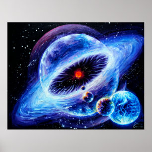 Zonneinstallatie Poster