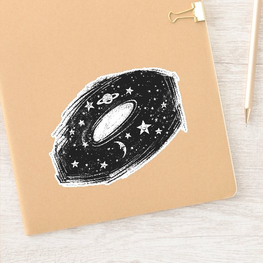 Zonneinstallatie Sticker (Notitieboek)