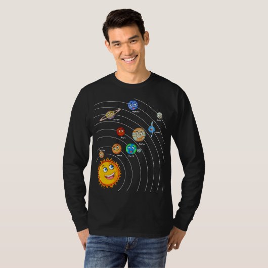 Zonneinstallatie T-shirt (Voorkant volledig)