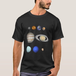 Zonneinstallatie voor vliegtuigen t-shirt