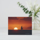 Zonnejacht en jacht 2 briefkaart (Staand voorkant)