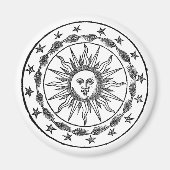 Zonnejas van wapens. magneet (Voorkant)