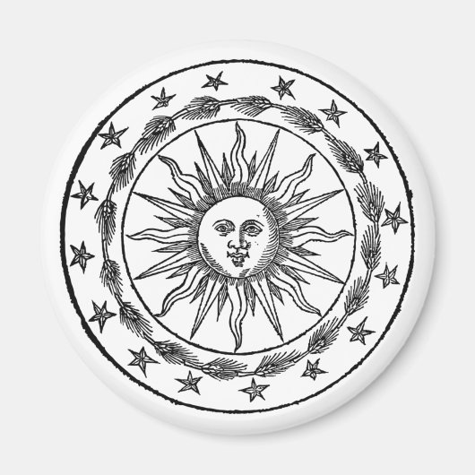 Zonnejas van wapens. magneet (Voorkant)