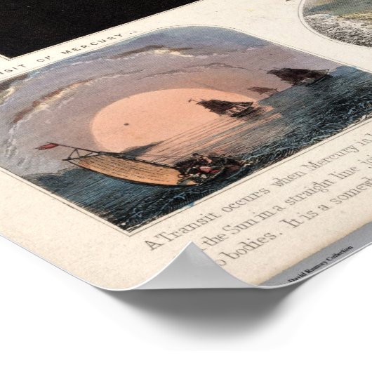 zonnekaart poster (Hoek)