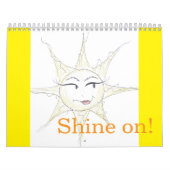 Zonnekalender - selecteer uw startdatum! kalender (Hoes)