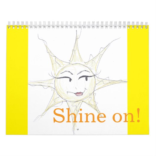 Zonnekalender - selecteer uw startdatum! kalender (Hoes)