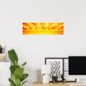 Zonnekamelekaravaanposter Poster (Thuiskantoor)