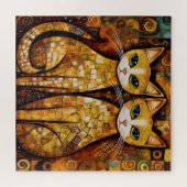 Zonnekatten Legpuzzel (Horizontaal)