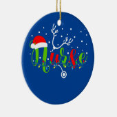 Zonnekerstkerstkerstkerstkerstkerstkerstman met sn keramisch ornament (Rechts)