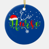 Zonnekerstkerstkerstkerstkerstkerstkerstman met sn keramisch ornament (Voorkant)