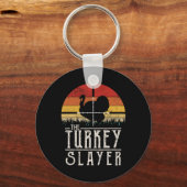  zonneklep in Turkije jaagt op Turkije Sleutelhanger (Voorkant)