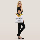 Zonnekleur Oud-oudoma van de Bruid Tote Bag (Op model)