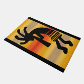 Zonnekleuren Kokopelli Zuidwest Deurmat (Schuin)