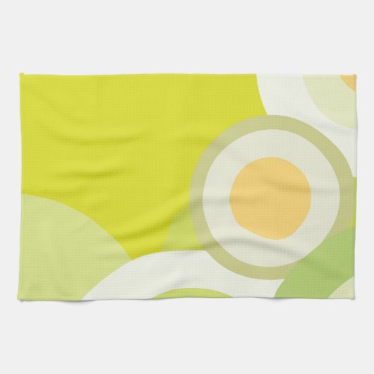 Zonnekleurige kleuren theedoek (Horizontaal)