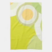 Zonnekleurige kleuren theedoek (Verticaal)