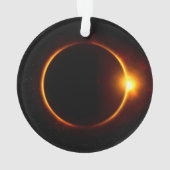 Zonneknip Donkere zon en maan Ornament (achterkant)