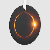 Zonneknip Donkere zon en maan Ornament (voorkant)