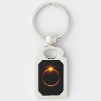 Zonneknip Donkere zon en maan Sleutelhanger