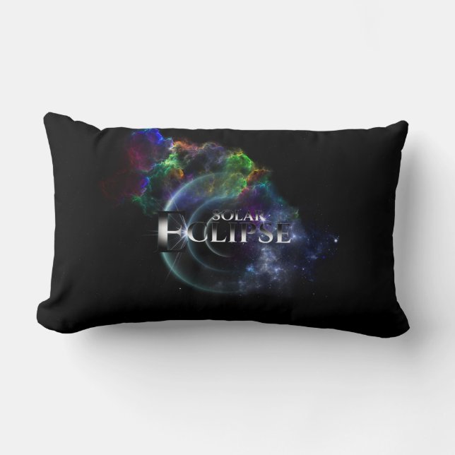 Zonneknipsel Fractal Art Spacescape Kussen (Voorkant)