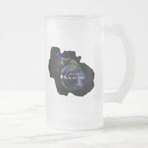 Zonneknipsel Fractal Art Spacescape Matglas Bierpul