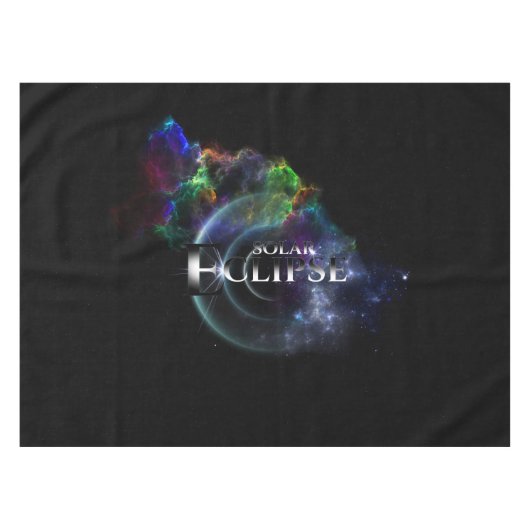 Zonneknipsel Fractal Art Spacescape Tafelkleed (Voorkant (Horizontaal))