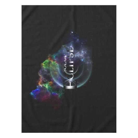 Zonneknipsel Fractal Art Spacescape Tafelkleed (Voorkant)