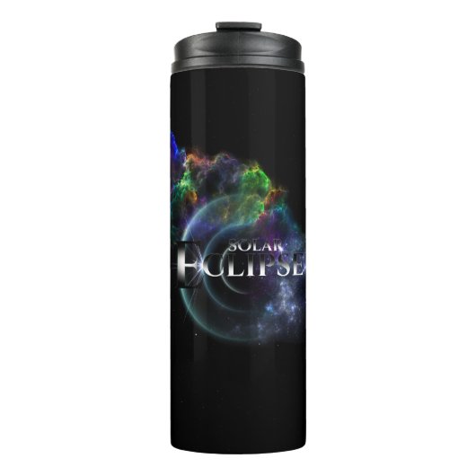 Zonneknipsel Fractal Art Spacescape Thermosbeker (Voorkant)