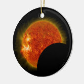 Zonneknipsel in uitvoering keramisch ornament (Links)