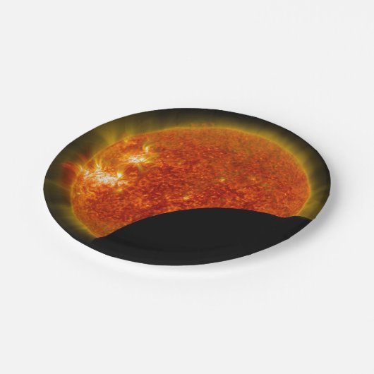 Zonneknipsel in uitvoering papieren bordje (Gekanteld)